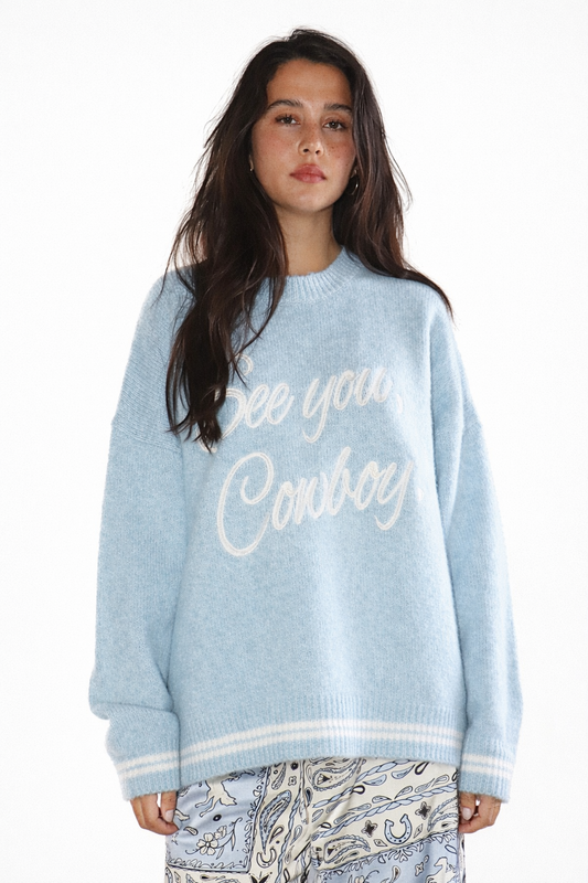 See You Cowboy Sweater
