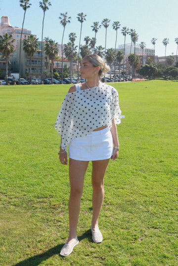 Polka-Dot Poncho