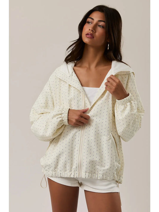 polka dot jacket